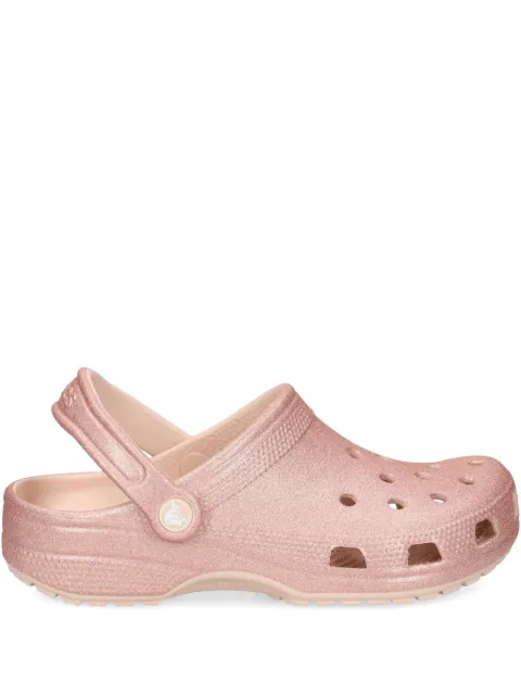 Crocs glitter clog sandals