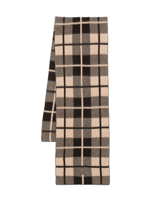 Guest In Residence checked scarf