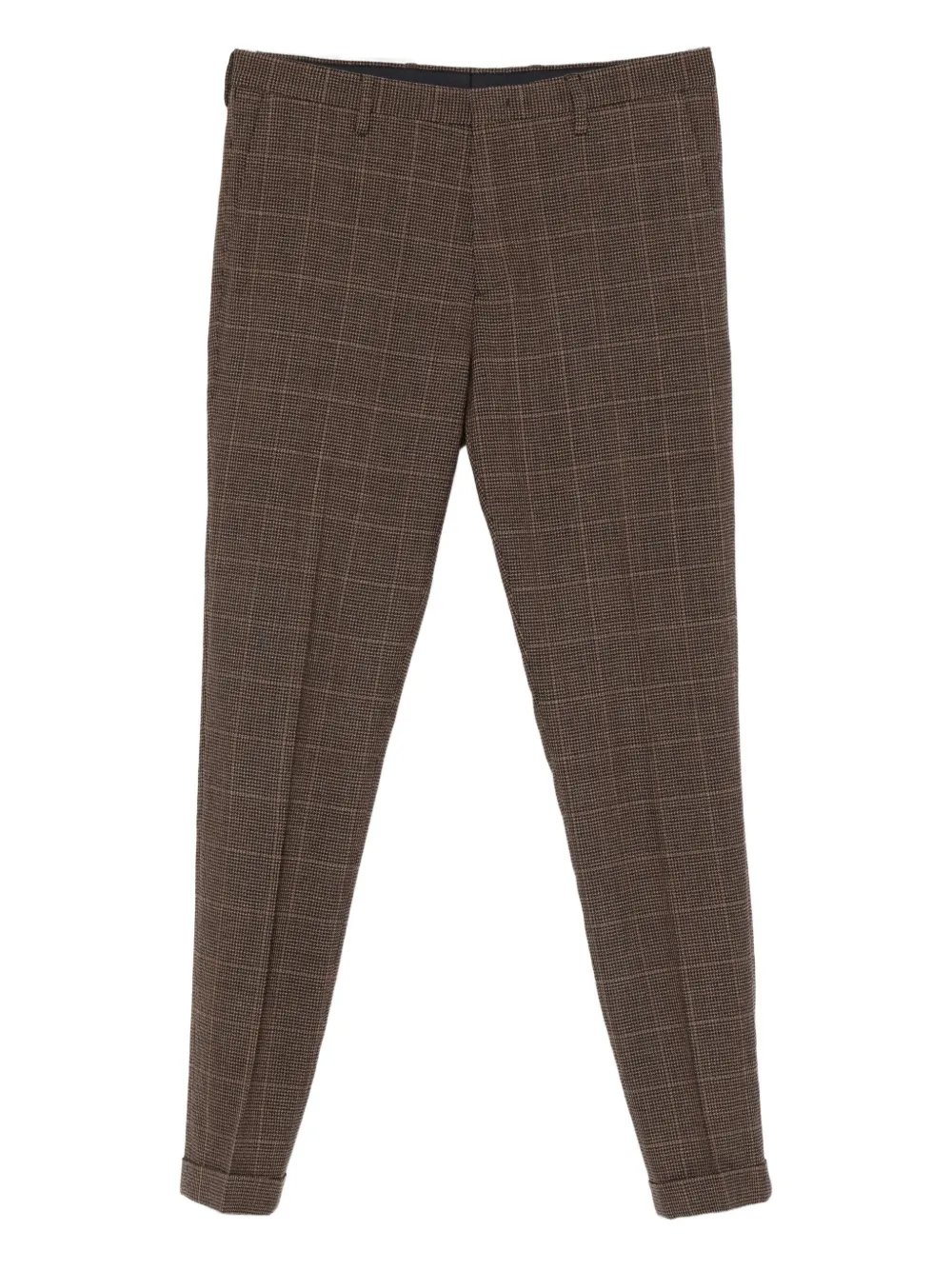 Paul Smith チェック ストレートパンツ - ブラウン Paul Smith チェック ストレートパンツ - ブラウン