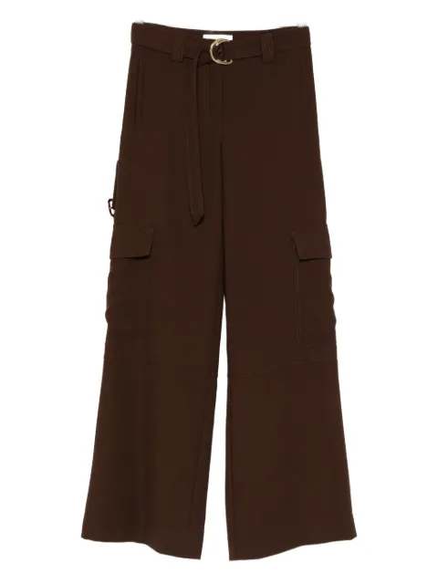 ERMANNO FIRENZE  belted pocket trousers