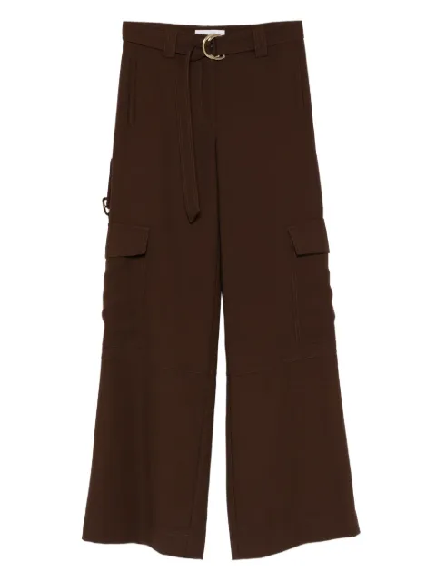 ERMANNO FIRENZE  belted pocket trousers