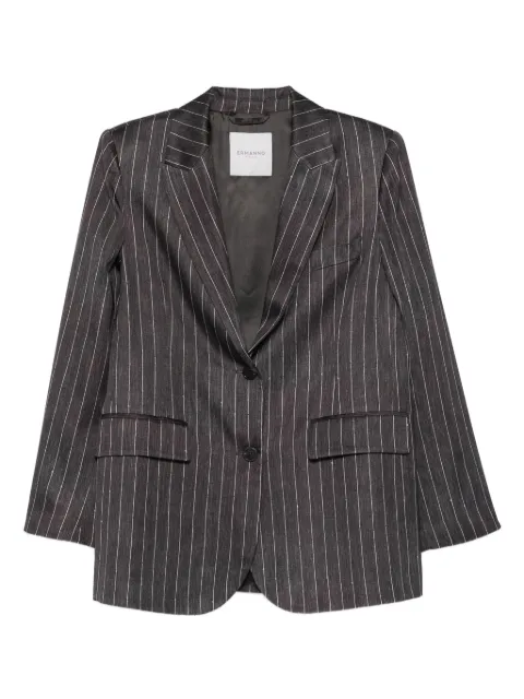 ERMANNO FIRENZE  blazer con motivo de rayas