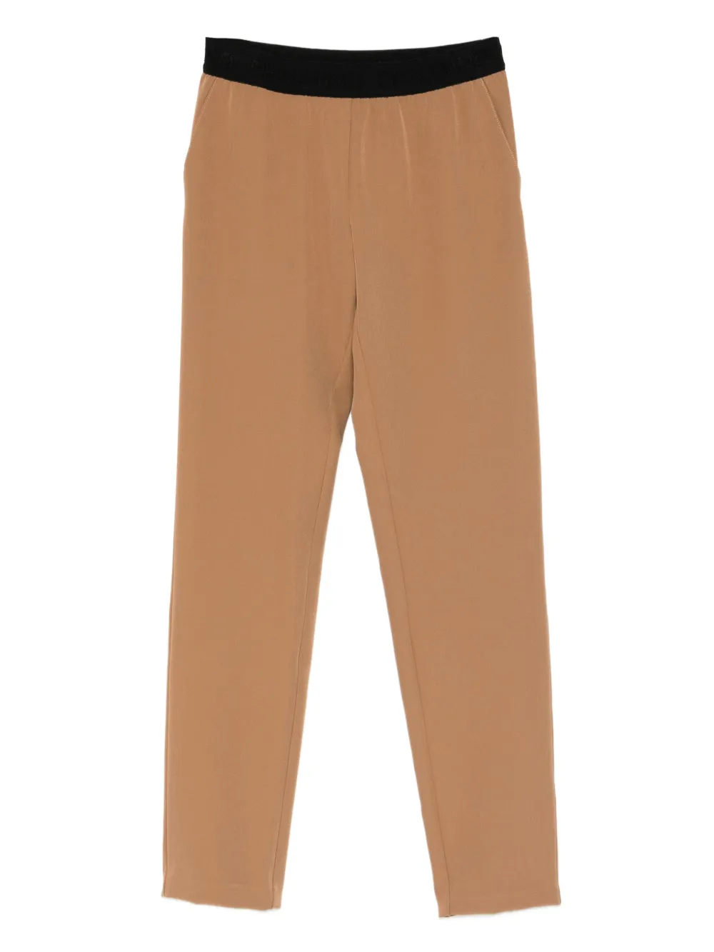 ERMANNO FIRENZE  elastic-waits trousers | Brown | Image 1