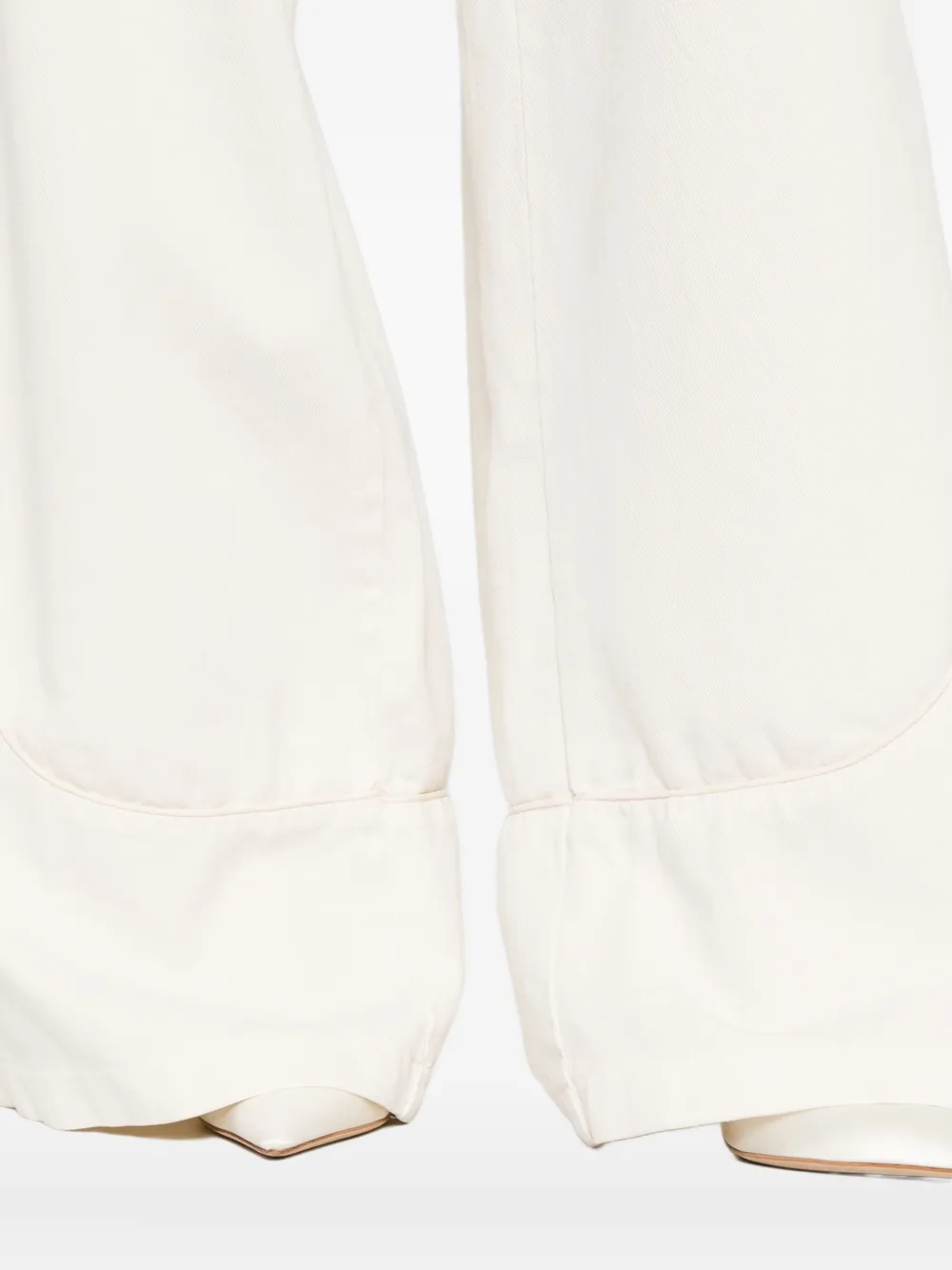 Ermanno Firenze Button-fastening Trousers In White