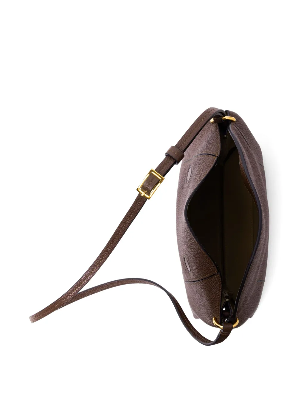 Wandler Penelope buckle shoulder bag - Bruin