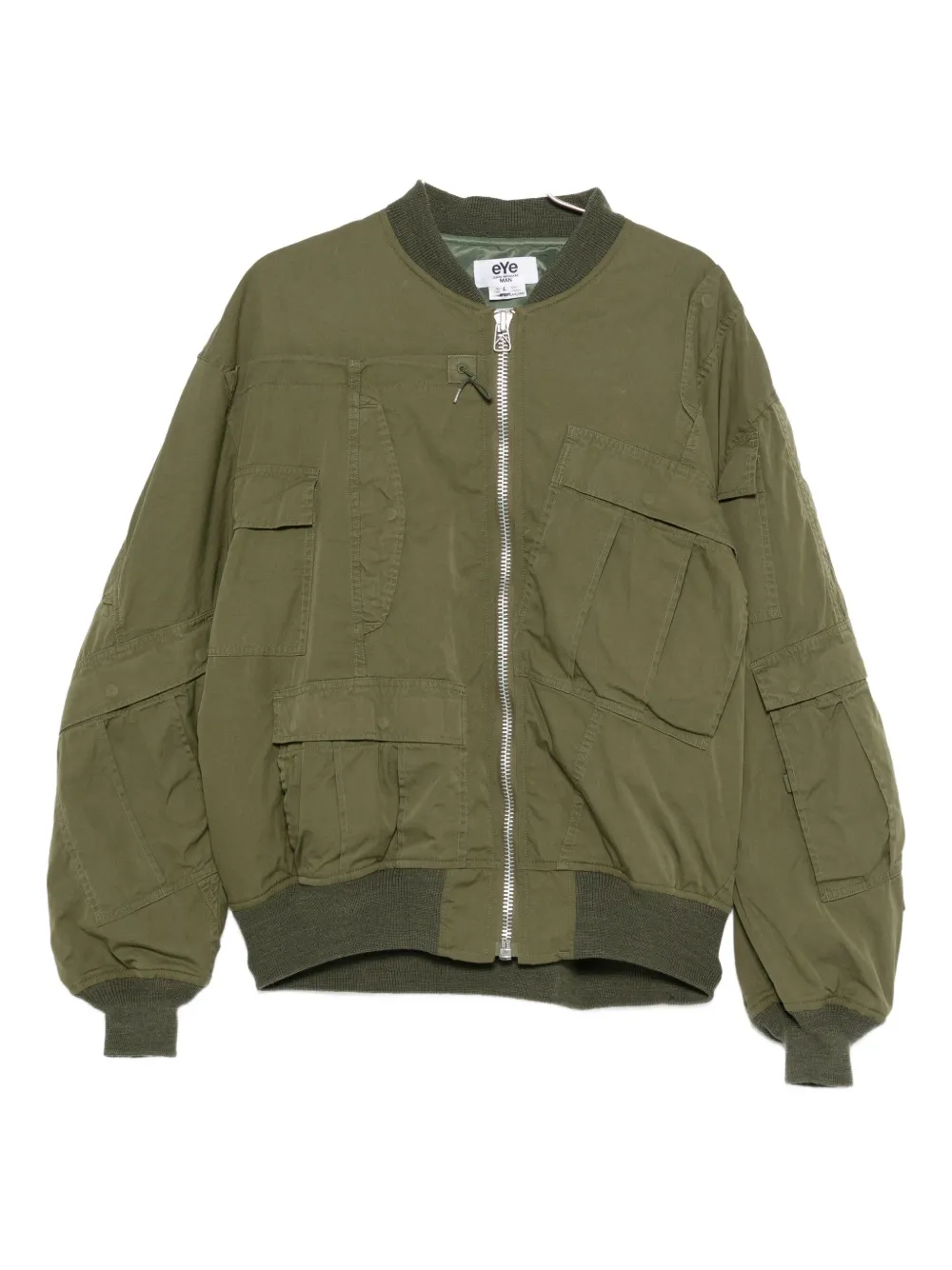 Junya Watanabe MAN cotton bomber jacket | Green | Image 1