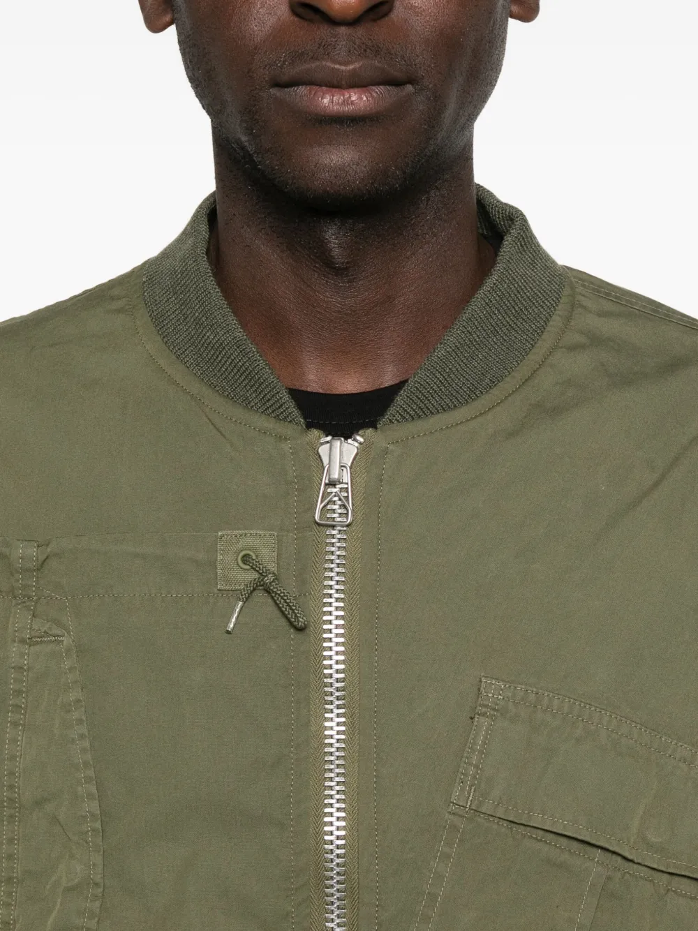 Junya Watanabe MAN Katoenen bomberjack Groen