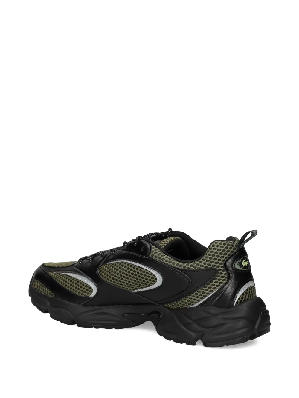Lacoste mesh-panelled sneakers Black