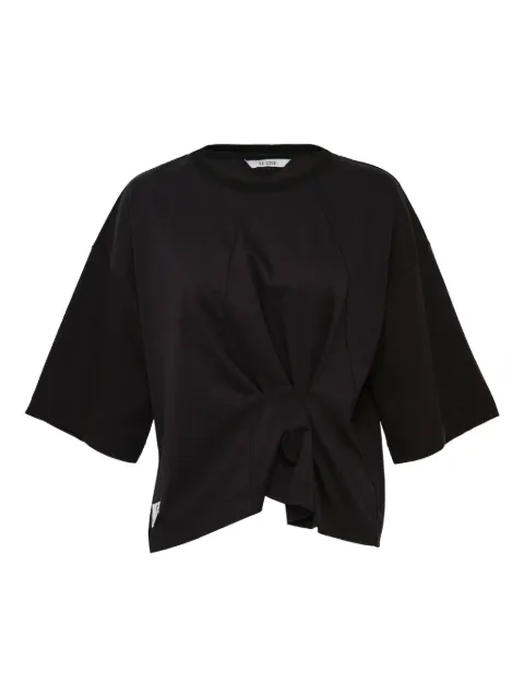 RE CODE gathered-detail T-shirt
