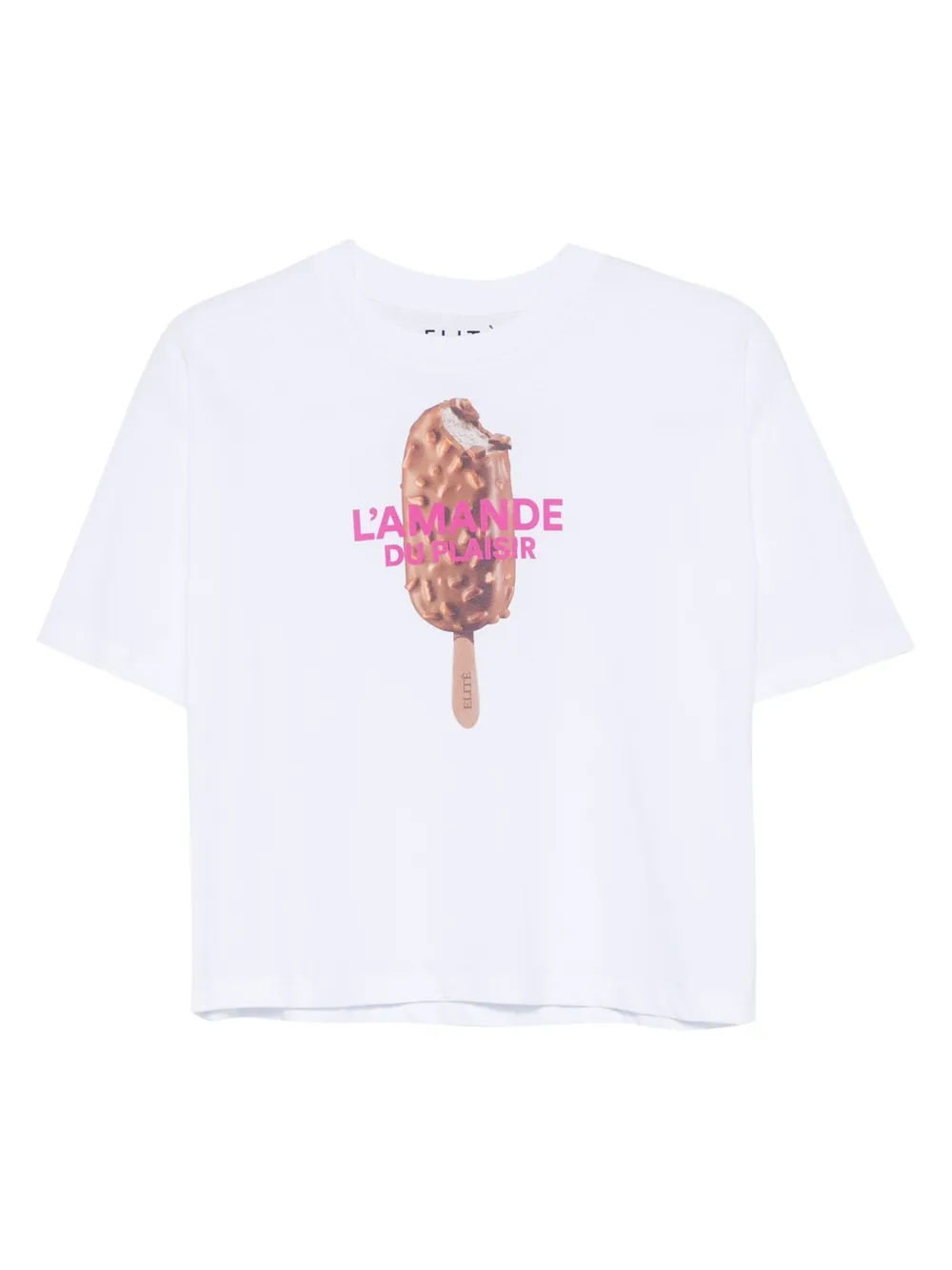 Elite playera con estampado gráfico | blanco | Image 1