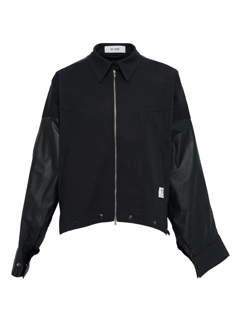 RE CODE panelled jacket | Black | Image 1