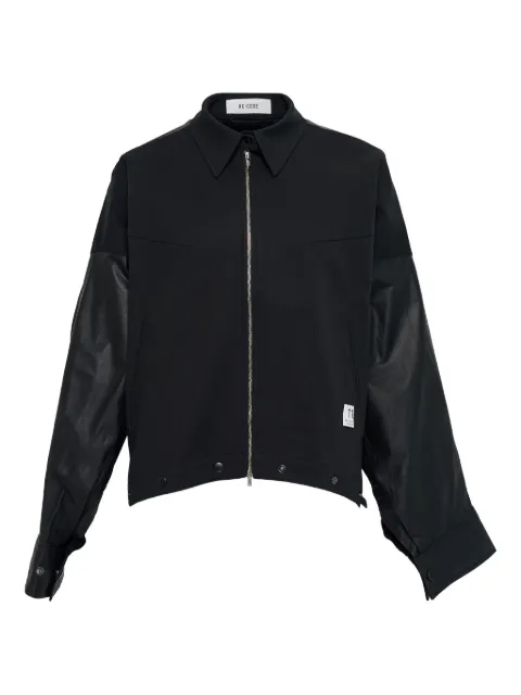 RE CODE panelled jacket