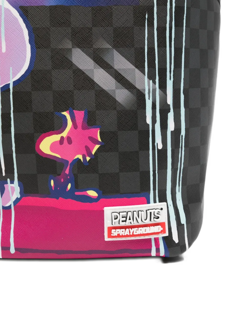 Sprayground X Peanuts Snoopy Weather Backpack In Black