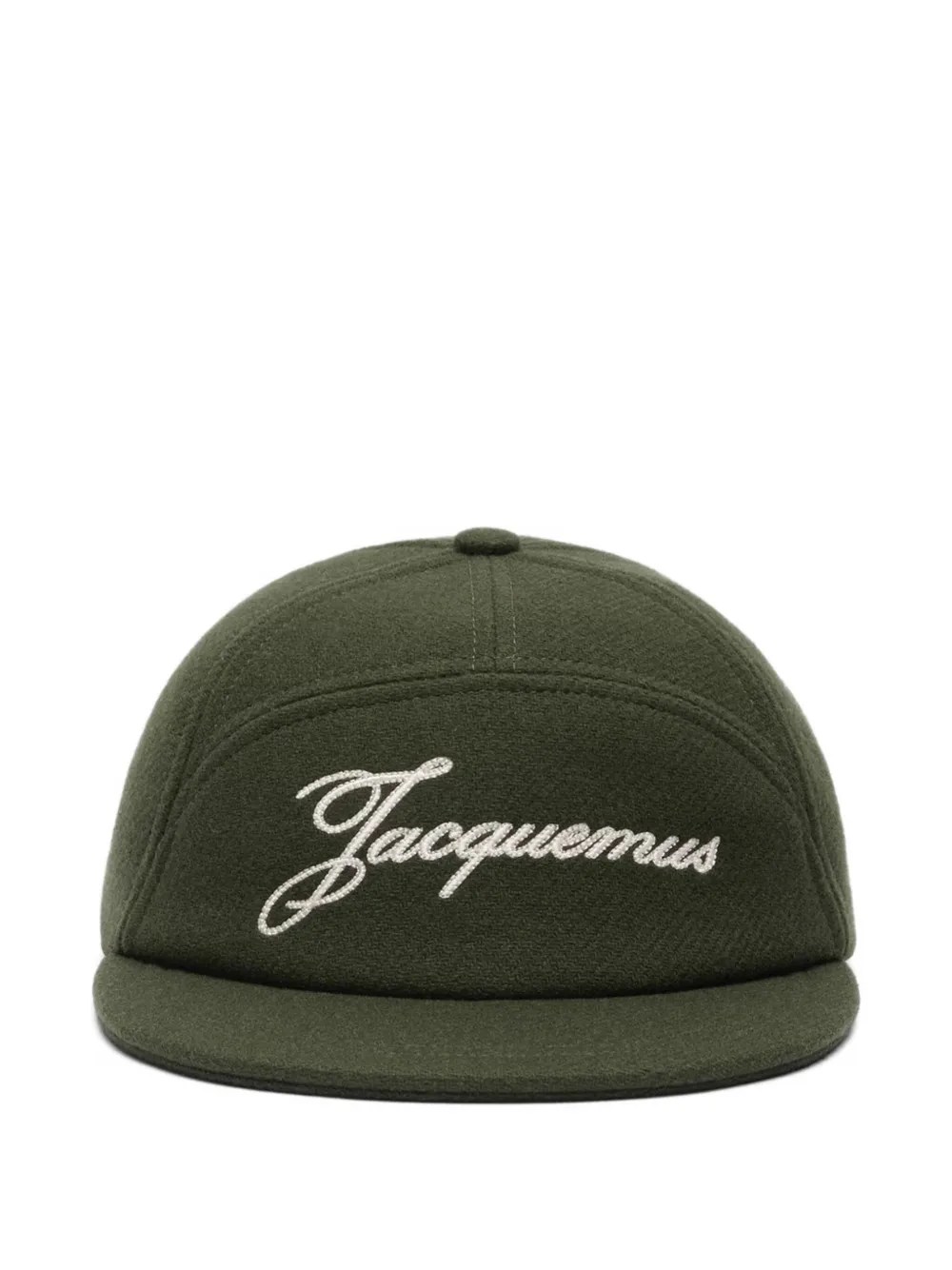 Jacquemus Le Lana embroidered cap | Green | Image 1