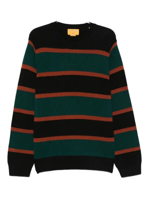 Guest In Residence striped crew-neck jumper