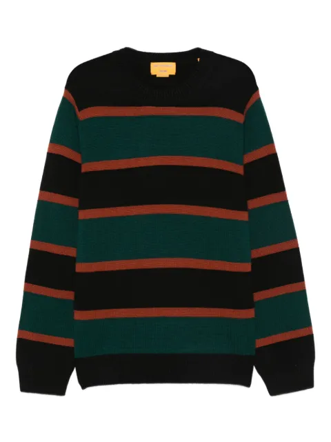 Guest In Residence striped crew-neck jumper
