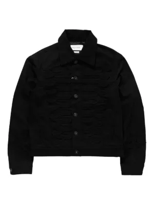 BLACKCOMMEdesGARCONS スナップボタンジャケット Black Comme Des Garçons ボタンカラー ジャケット | ブラック