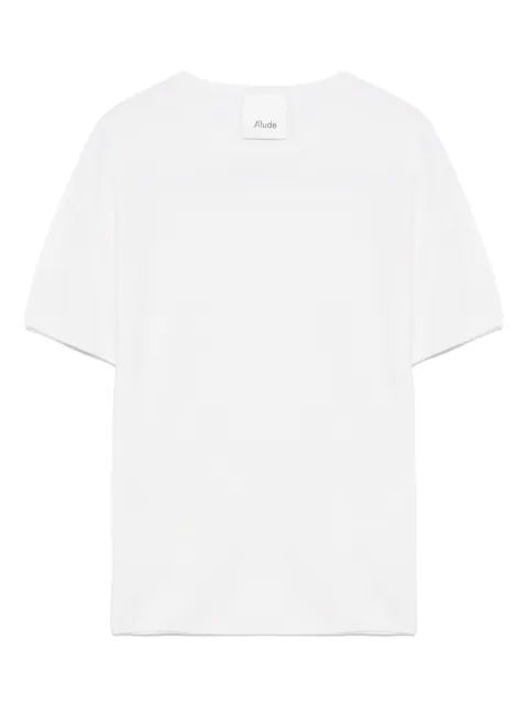 Allude Camiseta decote careca