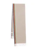 Paul Smith fringed scarf - Neutrals