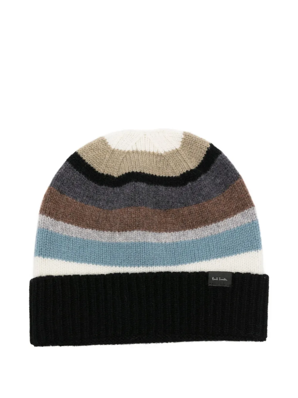 Paul Smith striped beanie | Black | Image 1