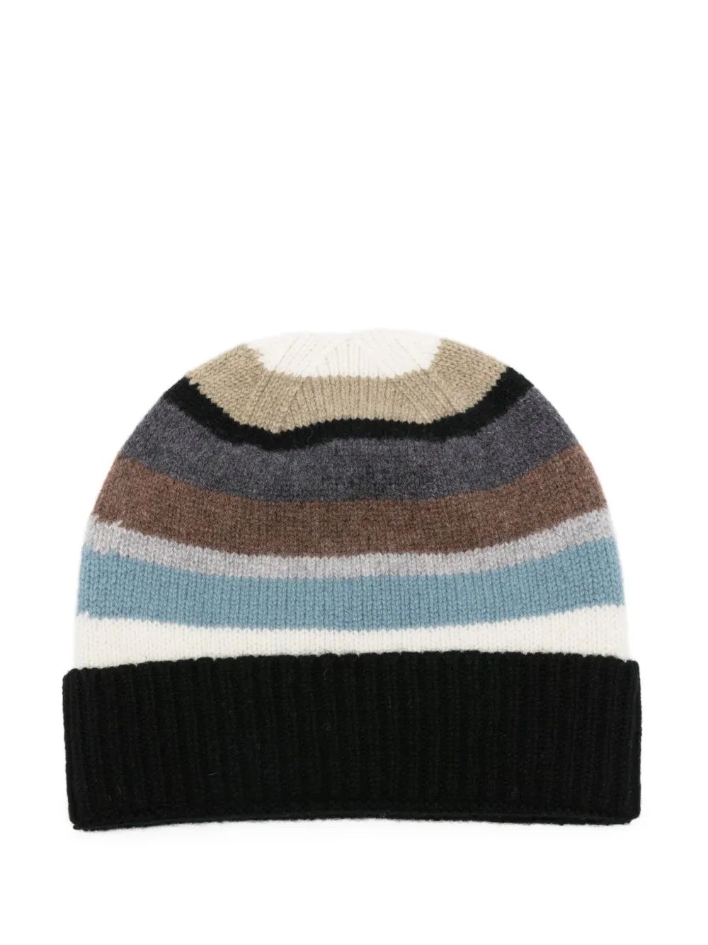Paul Smith Geribbelde muts - Zwart