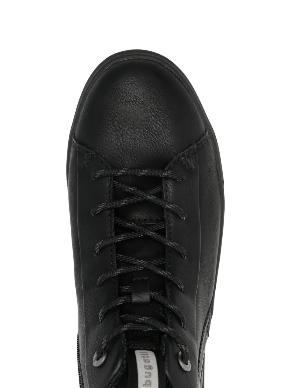 Bugatti lace-up zip booties Zwart