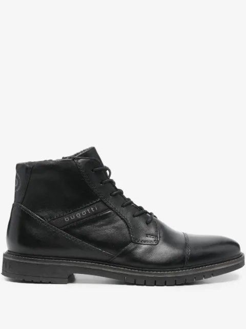 Bugatti bottines vernies à lacets