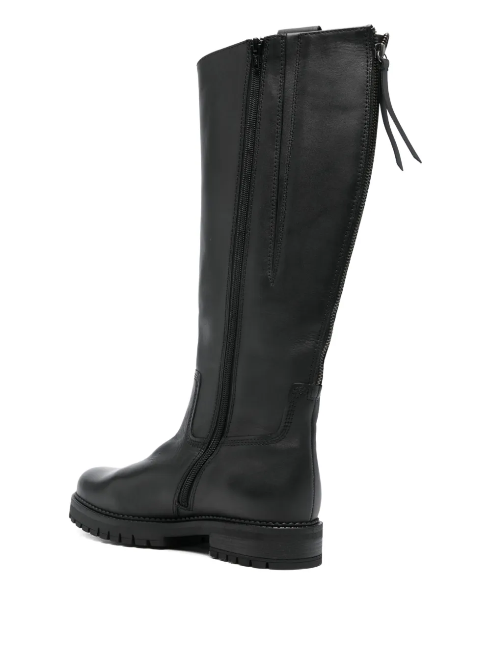  Gabor Leather Boots - Black 