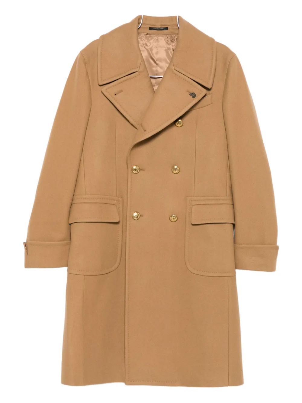 Gabriele Pasini Double-breasted Coat In Brown