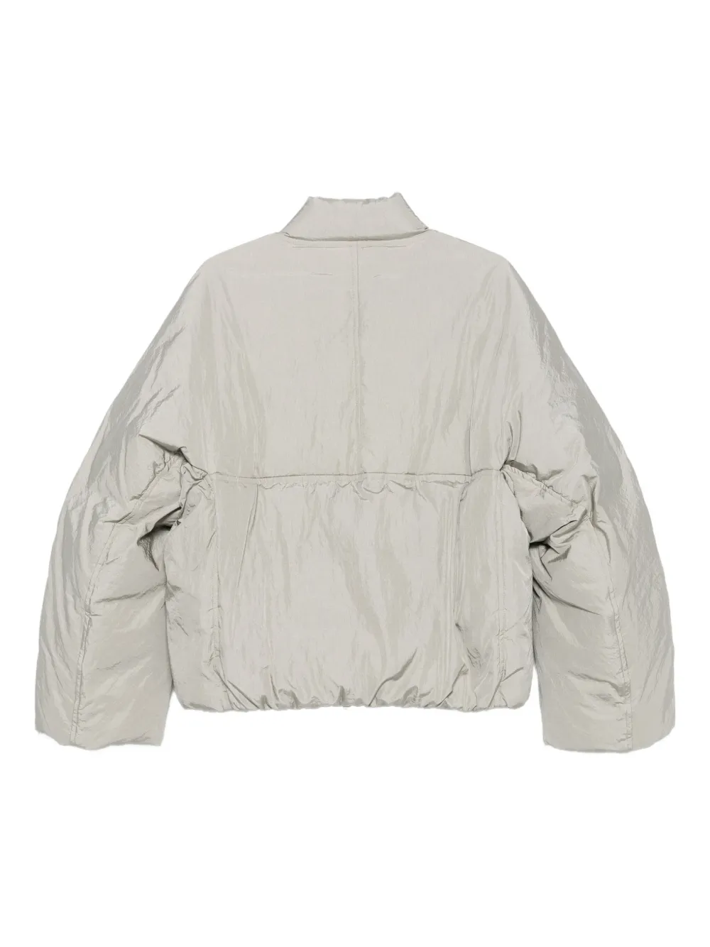 Christian Wijnants Jassiro Zip-up Puffer Jacket In White