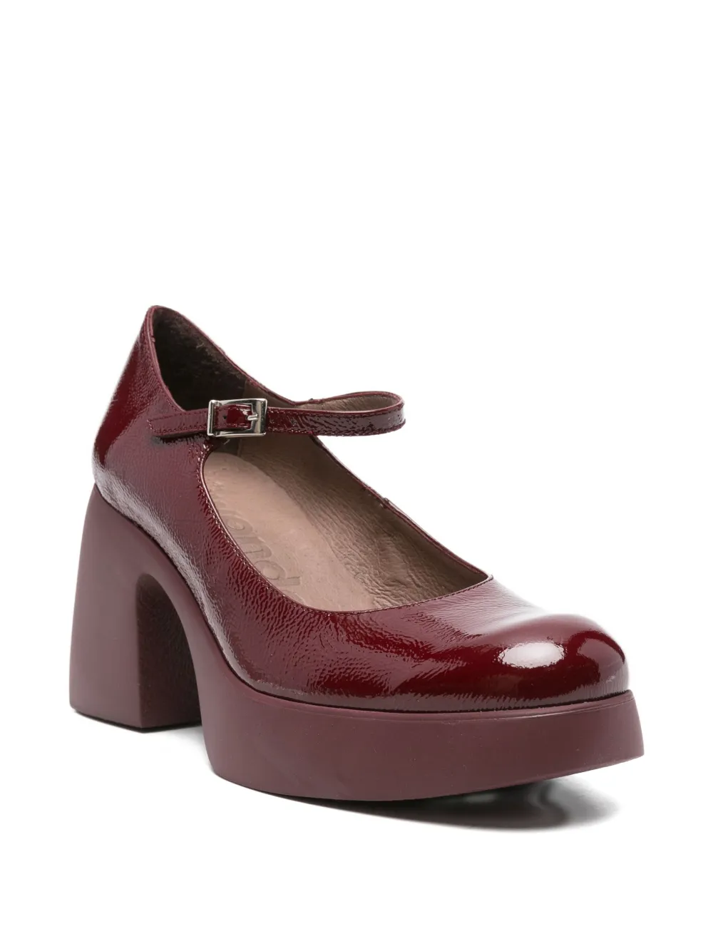 wonders 75mm Lady Mary 40 Janes pumps Rood