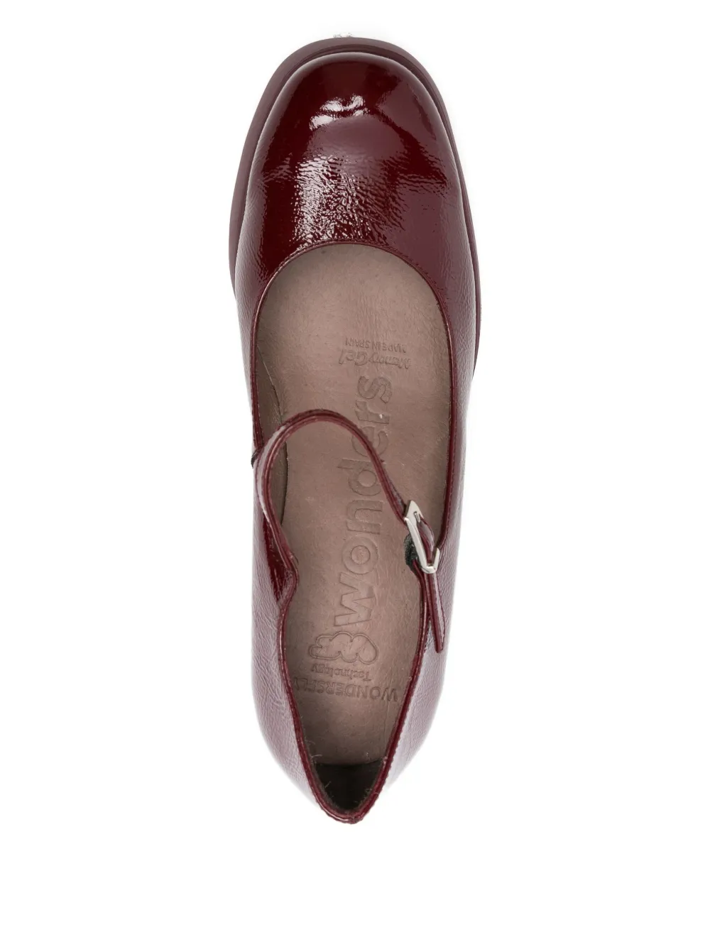 wonders 75mm Lady Mary 40 Janes pumps Rood