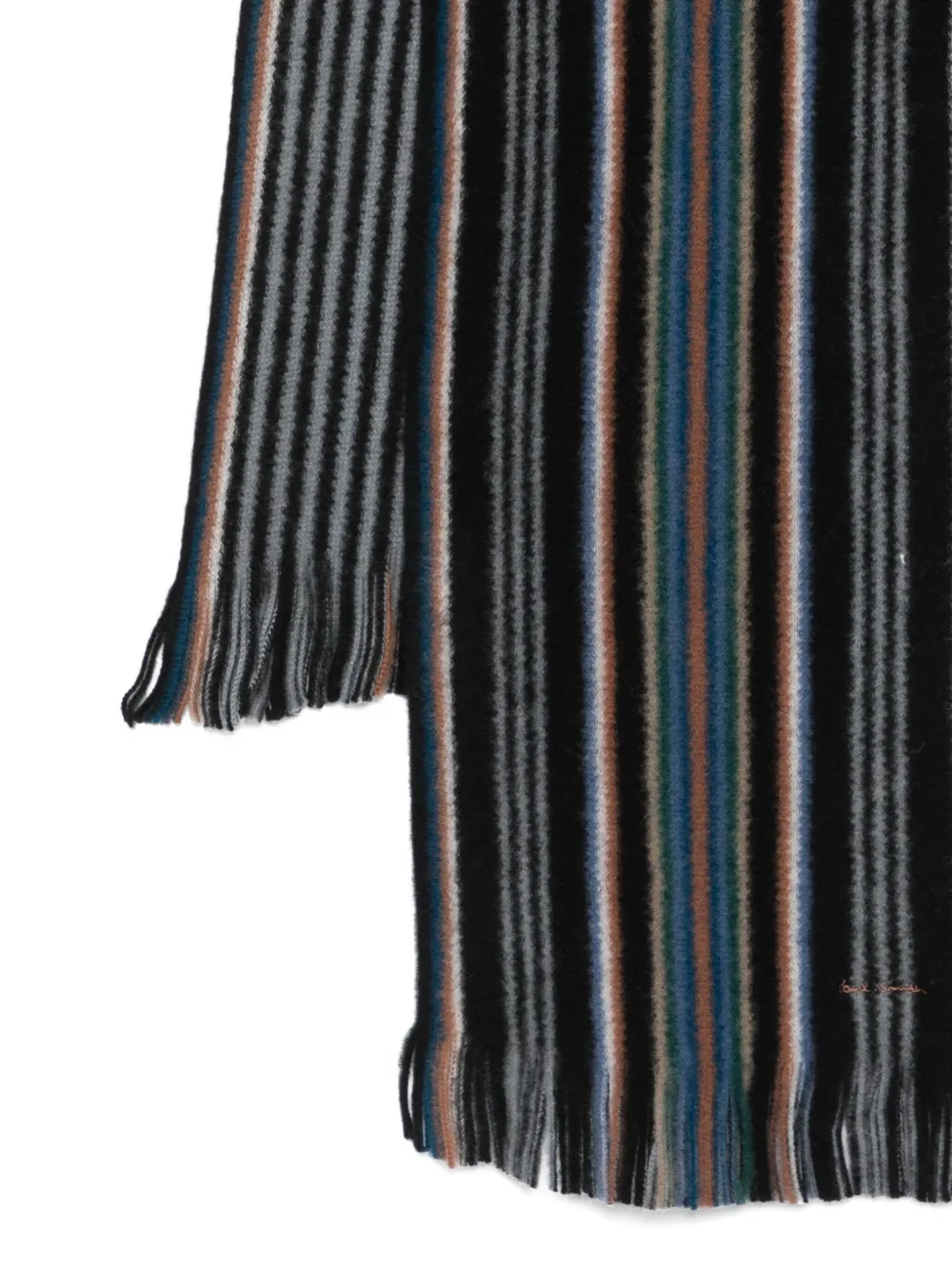 Paul Smith Men Scarf Db Side Strp Accessories In Multi