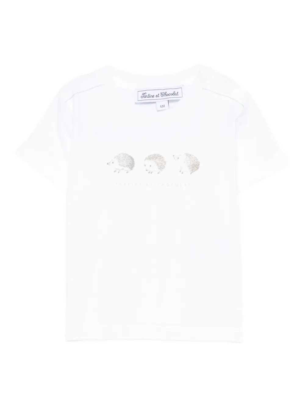 Tartine Et Chocolat printed T-shirt | White | Image 1