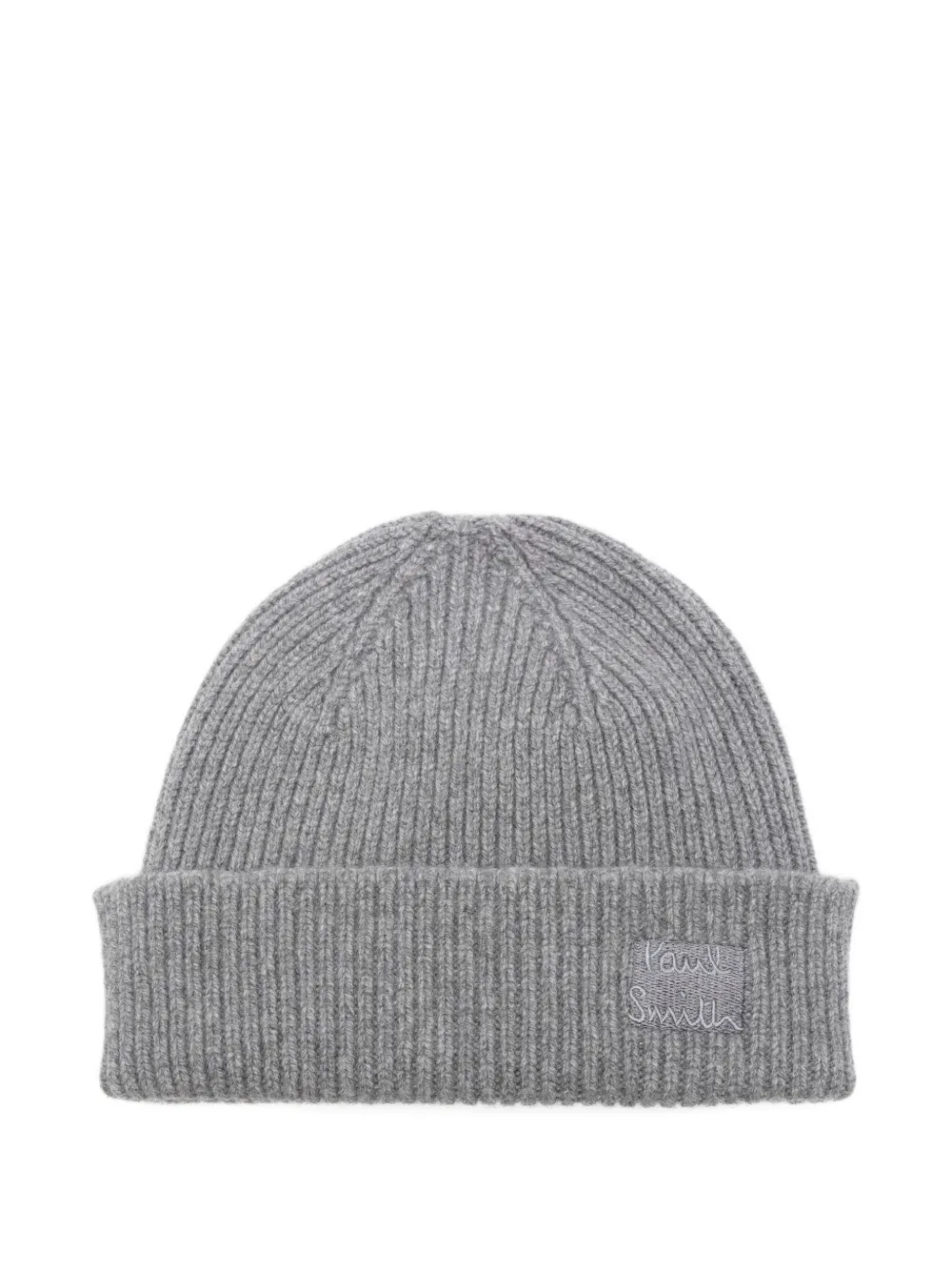 Paul Smith ribbed-knit beanie | Grey | Image 1
