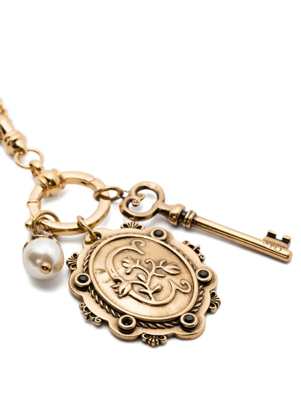 Chloé The Château Treasures pendant necklace - Goud