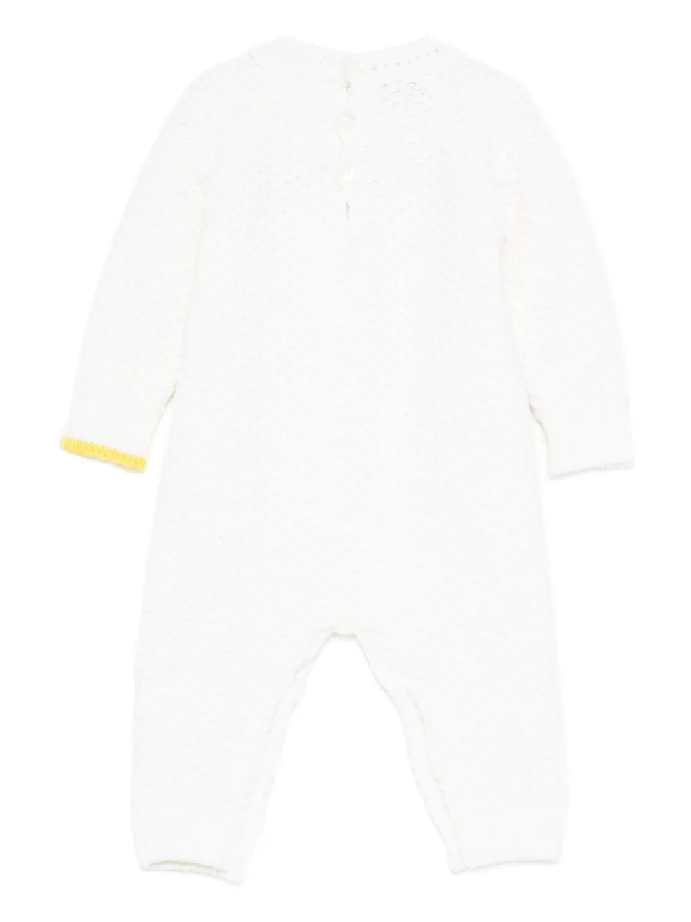 Gensami kids Gebreide romper - Wit
