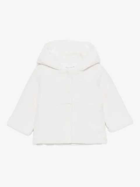 Tartine Et Chocolat hooded cable-knit cardigan