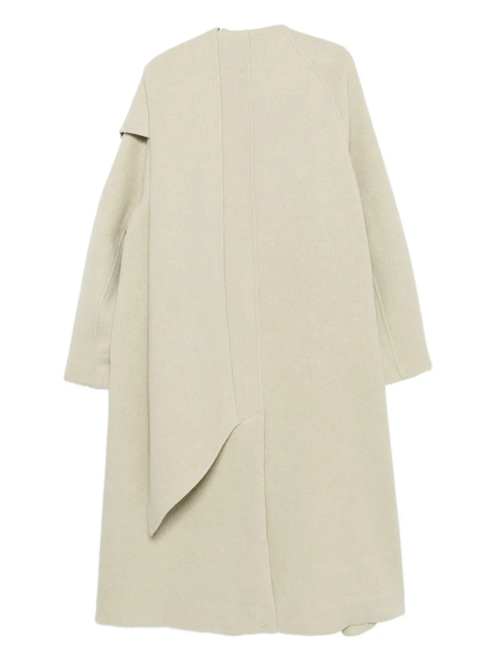 Christian Wijnants Callos asymmetric coat - Beige