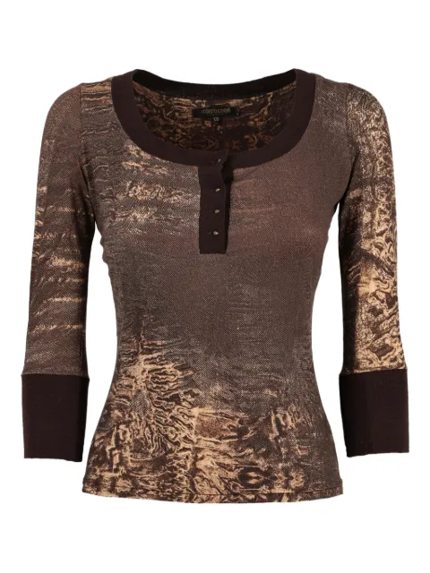 Roberto Cavalli printed T-shirt