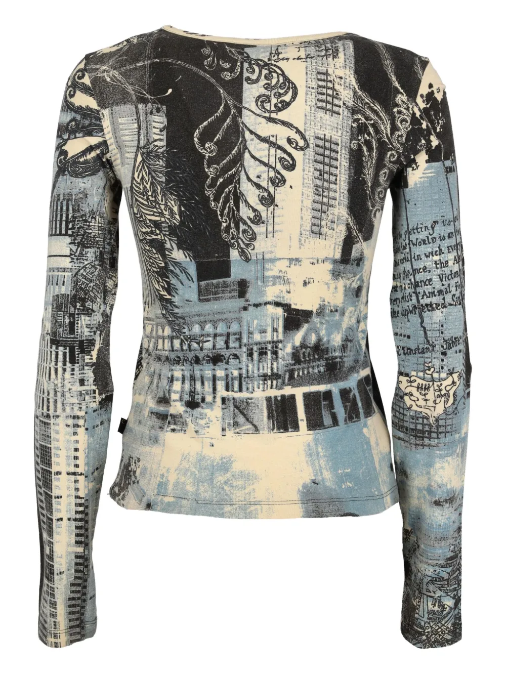 Just Cavalli تيشيرت بطبعة خريطة | Image 2