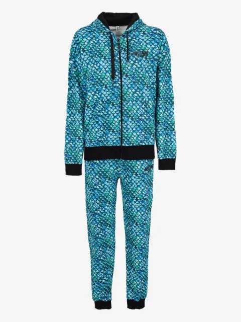 Moschino Pre-Owned survêtement imprimé à capuche