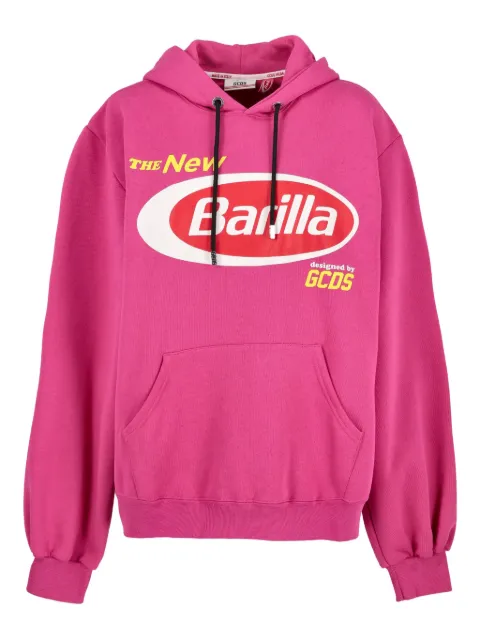 GCDS x Barilla 2019 printed hoodie