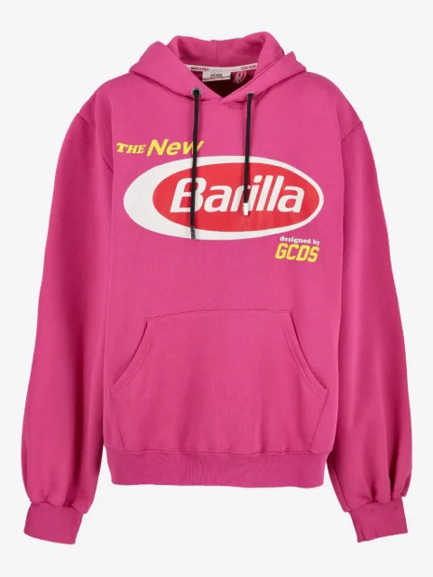 GCDS hoodie estampada 2019 en colaboración con Barilla