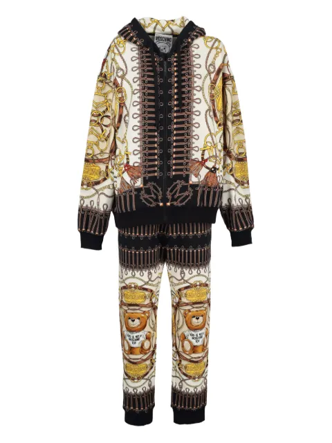 Moschino Pre-Owned بدلة رياضية بطبعة سلسلة 2022-2023