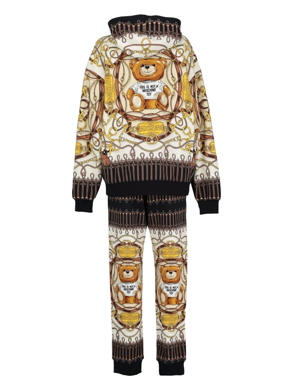Moschino Pre-Owned بدلة رياضية بطبعة سلسلة 2022-2023 | Image 2