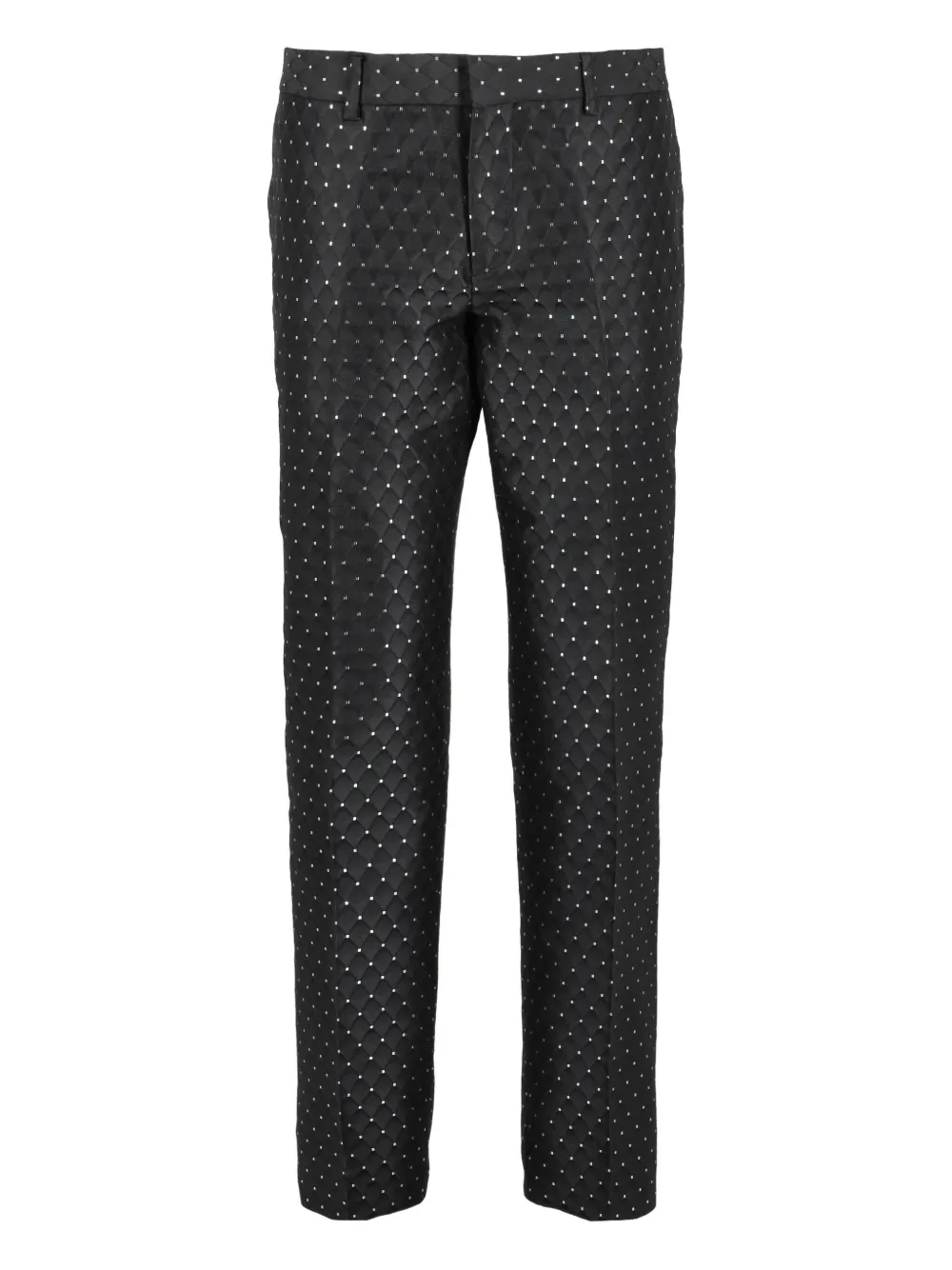 Pre-owned Moschino Polka-dot Suit In Black