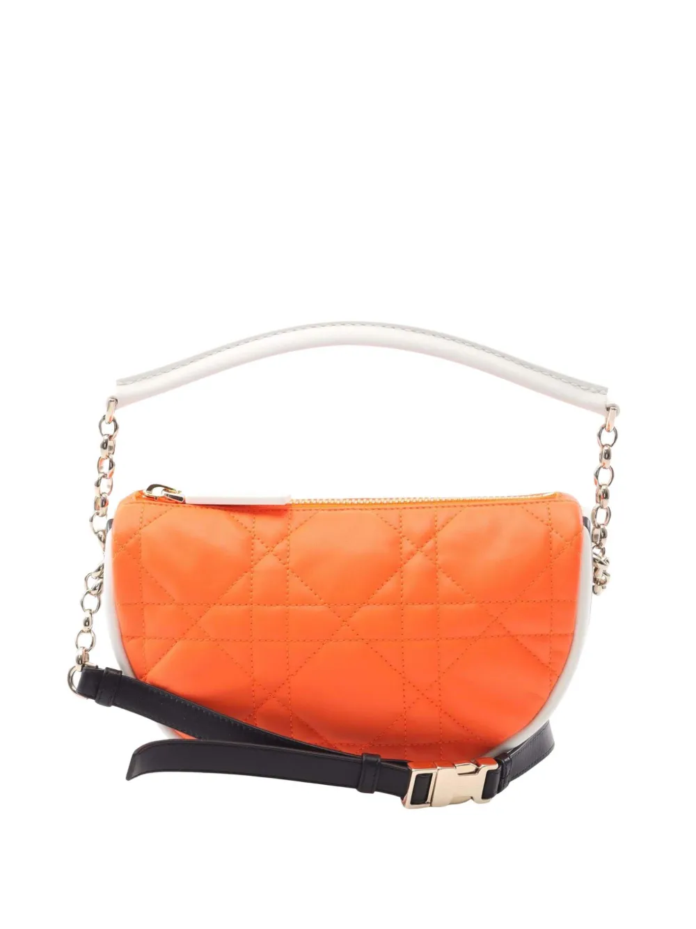 Christian Dior Pre-Owned 2000-2025 スモール ラムスキン カナージュ ディオール ヴァイブ ホーボー Christian Dior Pre-Owned 2000-2025 スモール ラムスキン カナージュ ディオール ヴァイブ ホーボー