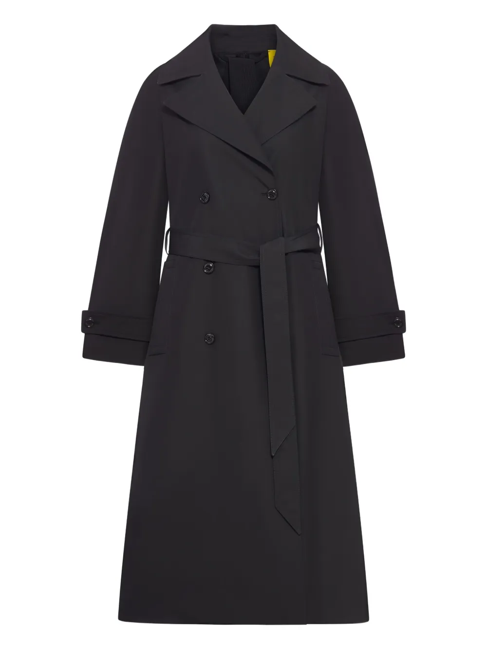 Moncler x EE72 by Edward Enninful ベルテッド ダブルコート - ブラック Moncler x EE72 by Edward Enninful ベルテッド ダブルコート - ブラック