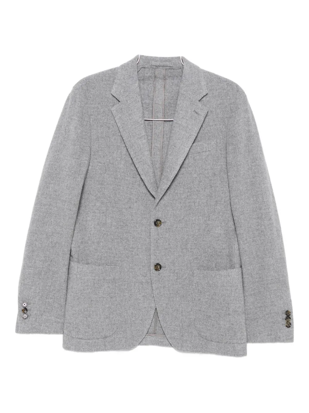 Lardini Single-breasted Blazer In Gray